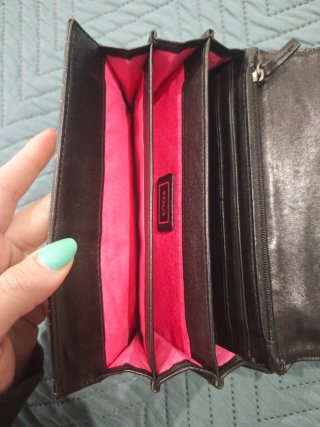 Cartera Tous Negra con Diseño Multicolor