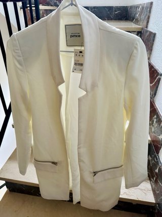 Blazer Pimkie blanca Talla XS