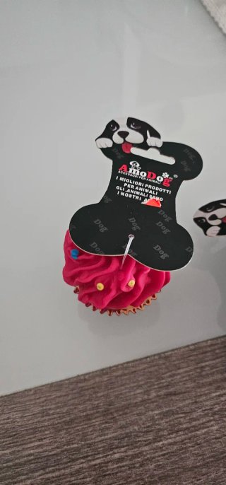Giochini per cani a forma di plumcake