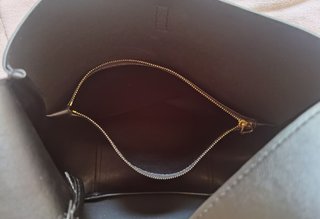 Bolso YSL Hobo grande en piel negra