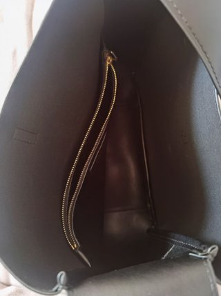 Bolso YSL Hobo grande en piel negra