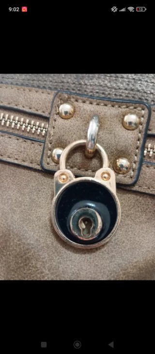 Bolso Fendi Marrón y Dorado