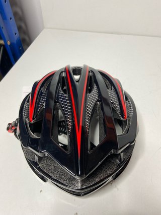 : Casco Bici Favoto Negro/Rojo