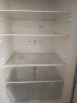 Frigorífico plateado