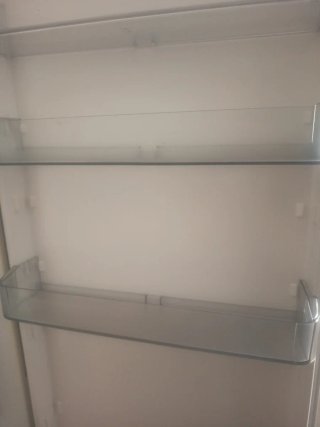 Frigorífico plateado