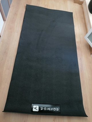 Decathlon. Alfombra Yoga/Gimnasia/Pilates. Negra.
