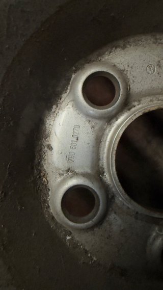 Llantas chapa VW T5.1 16x6,5