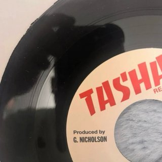 4 vinilos tasha records - reggae roots & dancehall