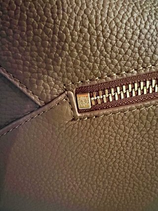 Bolso Loewe Marrón Piel color camel