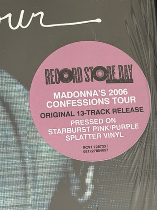 Madonna Confessions Tour RSD 2026