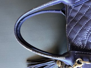 Borsa Versace Vanitas Blu Oro