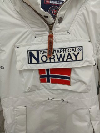 Chaqueta Geographical Norway Unisex Blanca