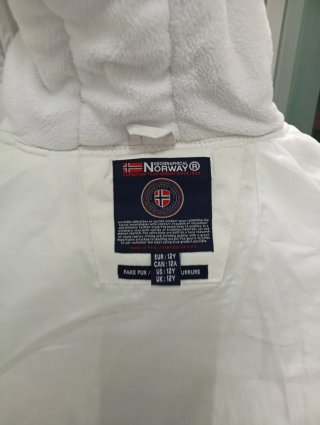 Chaqueta Geographical Norway Unisex Blanca