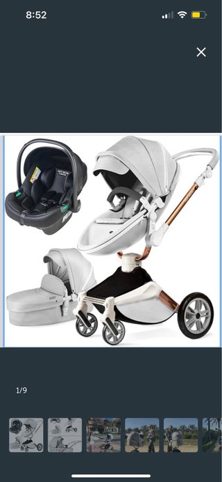 Carrito de bebé 3 en 1
