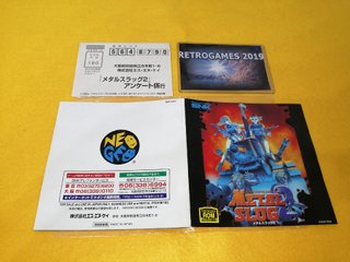 METAL SLUG 2 Neo Geo SNK for Neogeo AES REG CARD