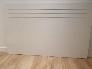Cabecero Cama Matrimonio Madera Blanco
