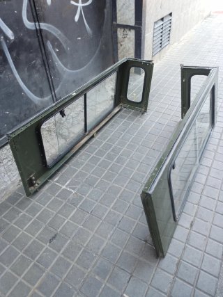 Techo y ventanas Land Rover