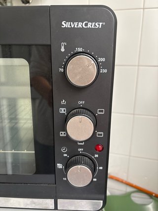 Horno SilverCrest Negro