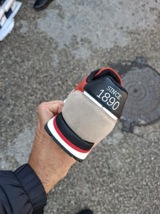 Scarpe U.S. Polo Assn. uomo beige/rosse
