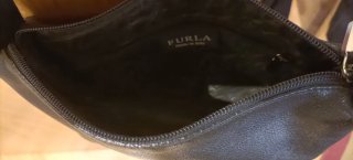 Bolso de piel Furla negro