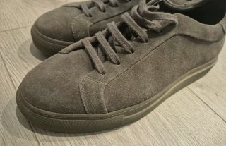 Zapatillas Massimo Dutti Hombre Gris/Marron