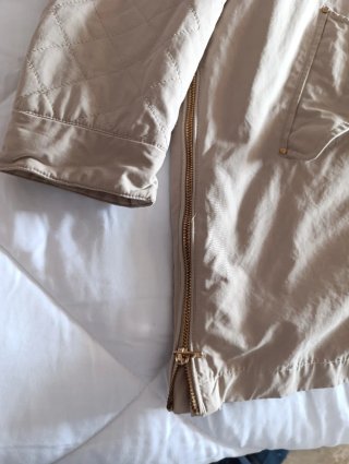 Chaqueta Zara Beige Talla XL