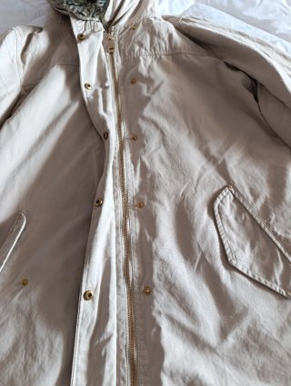 Chaqueta Zara Beige Talla XL