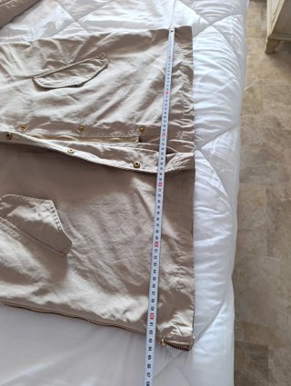 Chaqueta Zara Beige Talla XL