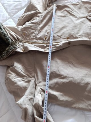 Chaqueta Zara Beige Talla XL