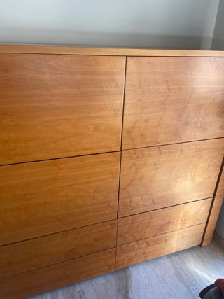 Mueble aparador minimalista nogal
