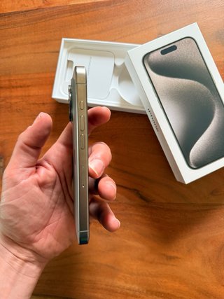 iPhone 15 Pro 256GB Titanio