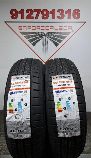 4UD 155 65 14 T NEREUS RUEDA NUEVA YA MONTADA
