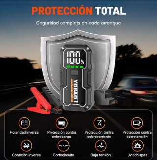 Arrancador Coche 7000A 12V YDBAO