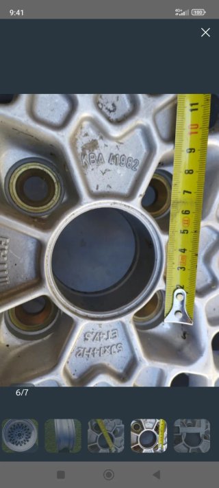 Llanta de aluminio Volkswagen Golf
