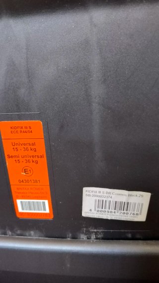 Silla coche Britax Römer