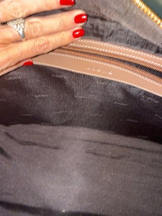 Bolso Loewe Marrón con Pegatinas Vintage