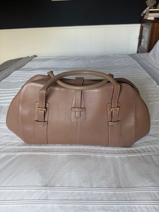 Bolso Loewe Marrón con Pegatinas Vintage