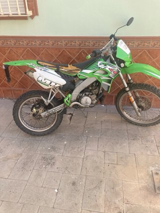 Mh RYZ 49 Enduro/Motocross Verde