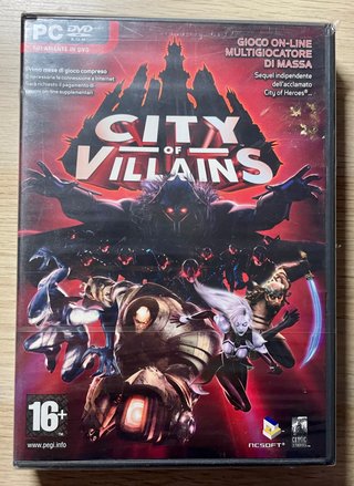 City Of Villains Video Game Gioco Videogioco Pc