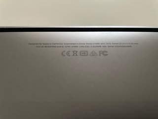 MacBook Pro 15 2018 i9 32GB RAM Gris Espacial