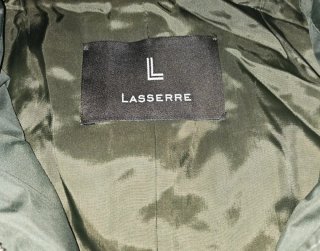 Chaqueta Lasserre acolchada verde talla 44