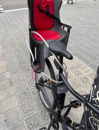 Bicicleta R26 con silla para niño/a