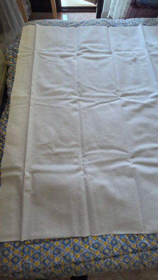 Telo impermeabile bianco