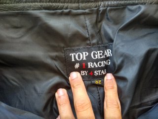 Pantalones Moto Cuero Negros 1
