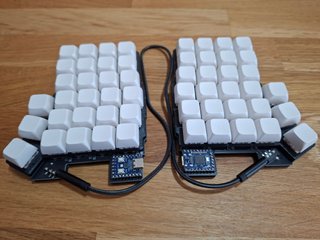 Teclado Ergonómico Dividido Separado - completo