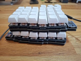 Teclado Ergonómico Dividido Separado - completo