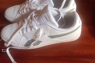 Zapatillas Reebok Blancas y Grises Talla 42