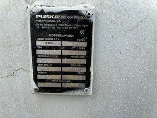 Compresor de aire PUSKA 5.5HP 10Bar