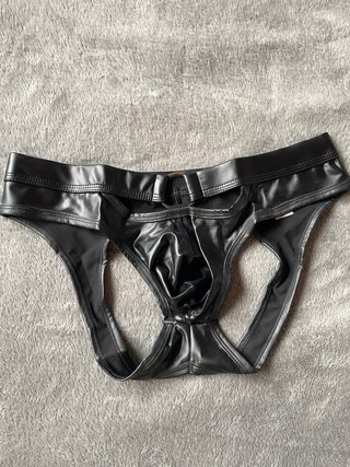 Set Boxer y Jockstrap Hombre Estilo Cuero