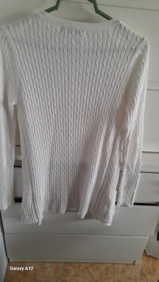 Chaqueta Zara Blanca Talla L